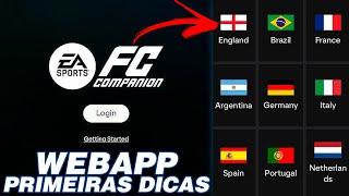 FIFA 24 |  DICAS PARA PRIMEIRO ACESSO AO WEB APP E COMPANION  || LINKER ||