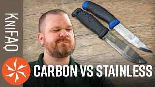 KnifeCenter FAQ #67: Carbon vs Stainless Steel? + Magnacut, Knife Storage, More!