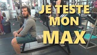 JE TESTE MON MAX AU DÉVELOPPÉ COUCHÉ