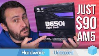 I Bought The Cheapest B650 Board, Maybe Don't Do That! JGINYUE B650i Night Devil Review