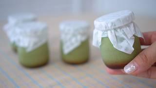 How to Make Caramel Matcha Pudding :: The Perfect Recipe