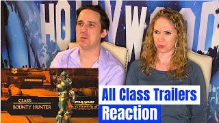 Star Wars the Old Republic All Class Trailers Reaction