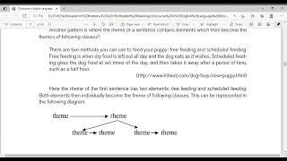 Thematic Structure (Part 1)