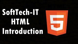 SoftTech-IT HTML Introduction