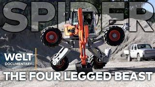 EXTREM EXCAVATOR: Four legged Digger - Stunning Engineering made for Incredible Construction Sites