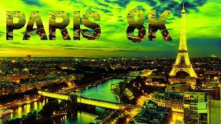 Paris in 8K Video by Drone | 8K Cinematic Video of Paris France in 2022  - 8K Cinematic Video