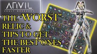 I Tried "The WORST" Relic In Anvil Vault Breakers & How To Get The Best Relics Faster