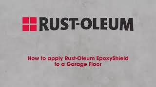 How to Apply Rust-Oleum EpoxyShield Garage Floor Coating