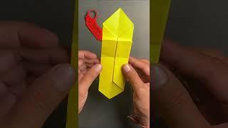 How to Make a Paper Karambit Knife #origamieasy #shorts #yearofyou