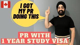 How I got my Canadian PR?? PR after 1 year study in Canada (English subs)