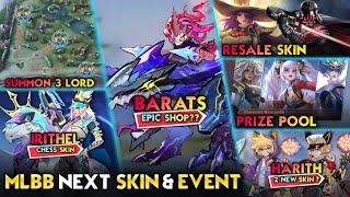 BARATS EPIC SHOP? | RESALE LIMITED SKIN | NEXT SQUAD/SKIN SERIES - Mobile legends #whatsnext