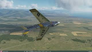 DCS - F 86F Sabre - Free flight