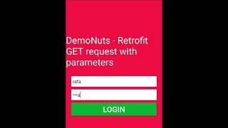 Android Retrofit GET request parameters