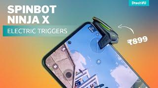 Spinbot Ninja X Electric Triggers Review | Best Electric Triggers for BGMI, Apex Legends, Free Fire