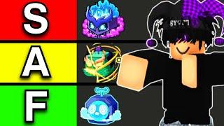 Ranking EVERY Fruit From Worst to Best for PvP In Blox Fruits!