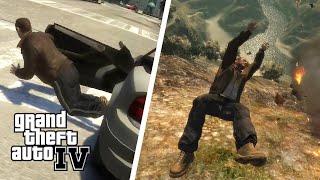 GTA IV - Ragdoll, Crashes and Brutal Moments Compilation Vol. 1