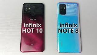 Infinix Hot 10 vs Infinix Note 8 - Speed Test & RAM Management