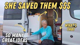 Van Life Hacks:  She Saved So Much Money Doing It Herself