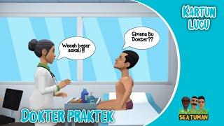 Kartun Lucu - Dokter spesialis & pasien wikwik