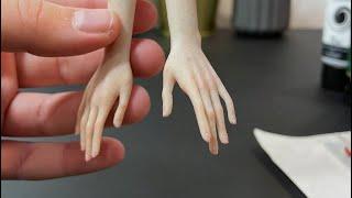 Лепка кукольных рук из полимерной глины
