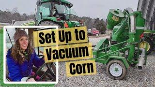 Looks like we are going to vacuum corn