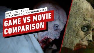 Resident Evil: Welcome to Raccoon City - Game vs. Movie Comparison