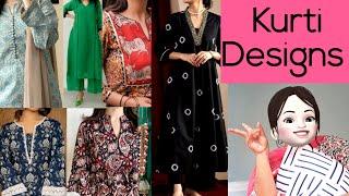 Kurti Designs 2024 | Cotton Kurti Designs | Neck Designs