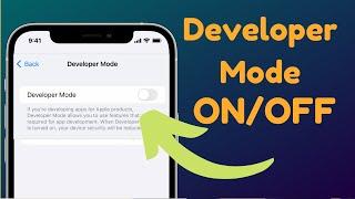 How to Enable Developer Mode on iPhone(2023)