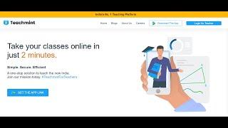Teachmint App Overview! - Making Online Teaching Easier.