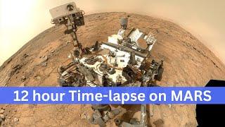 NASA Mars Curiosity Rover Capture a Day on Mars During Conjunction | Mars Time lapse