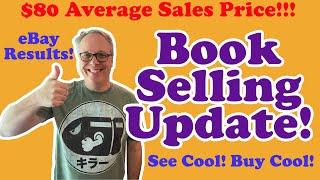 $1700 of Books Sold on eBay!  Average Sales Price of $80!  Book Selling Update! (What Works for Me!)