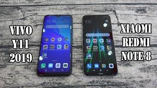 Vivo Y11 (2019) vs Xiaomi redmi note 8 | SpeedTest and Camera comparison