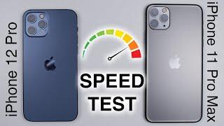 iPhone 12 Pro vs iPhone 11 Pro Max SPEED TEST!