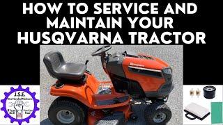 How to Service and Maintain Husqvarna Lawn Tractor