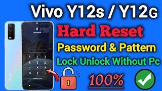 Vivo Y12s, Y12g || Hard Reset || Remove Password || Unlock Pattern || Without Pc & Pin || New Method