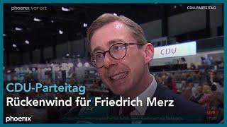 Interview mit Philipp Amthor beim CDU-Parteitag am 06.05.24