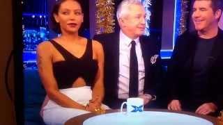 Louis Walsh and Mel B on the xfactor