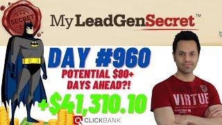 POTENTIAL $80+ DAYS AHEAD?!...My Lead Gen Secret Case Study Results 2024 (Day #960)