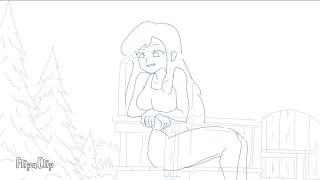 Gravity falls as Anime (full rough animation)