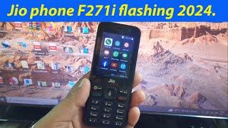 Jio phone F271i jio logo flashing with tested flash file 2024.