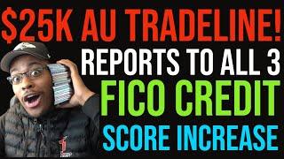 How to add $25k NFCU Authorized User Tradeline to Your Credit Report Fast! HUGE FICO Score Increase!