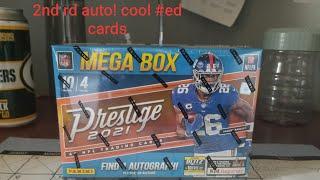 2021 prestige football mega box! Solid rookies. 5 numbered cards!