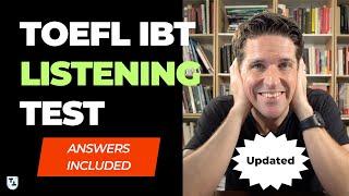 TOEFL iBT Listening Test with Answers (#10)
