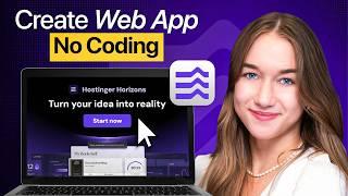 How to Build Your First Web App with Hostinger Horizons (Step-by-Step)