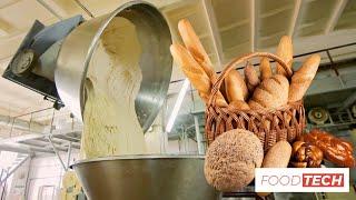 INDUSTRIAL BREAD MANUFACTURE, SHAPE BREAD, HAMBURGER BREAD - FOOD INDUSTRY