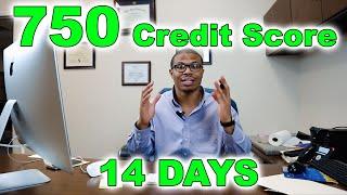 CREDIT SCORE INCREASE || WITH ONE SIMPLE TACTIC || 700 CLUB IN 7-14 DAYS!