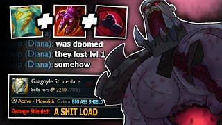 MAX SHIELD! Sion + Shields = RAID BOSS | Hard Carrying doomed games