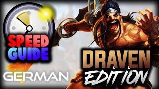 DRAVEN - Guide für die Champselect ⏱ [Ger] | DARKSONIC