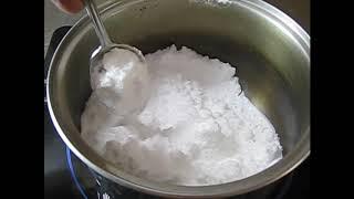 How to change Baking Soda into Soda Ash