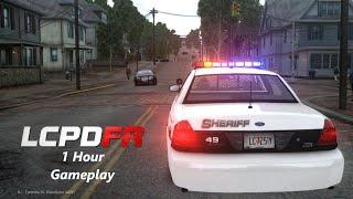 1 Hour GTA 4 LCPDFR Gameplay | LCSO CVPI ELS